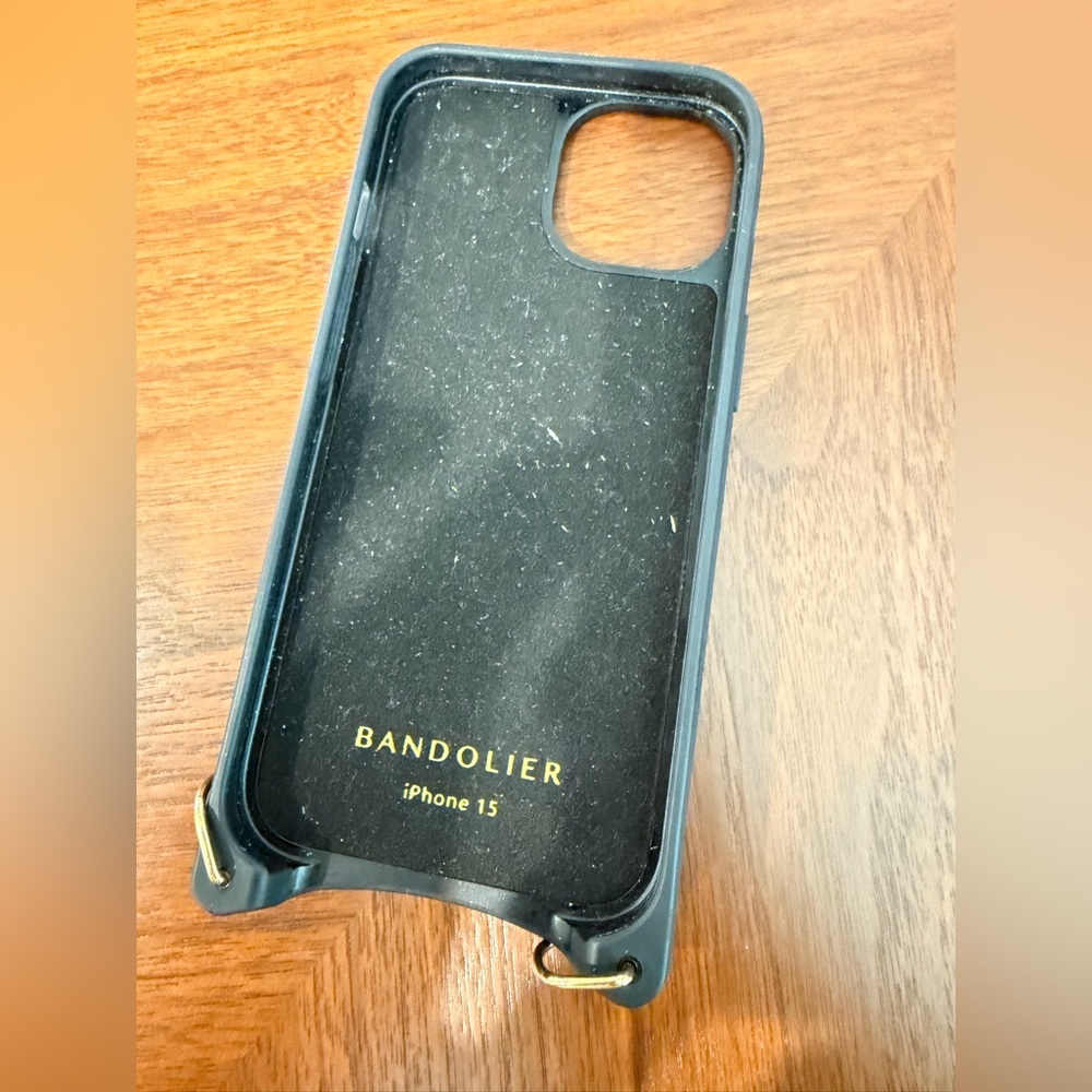 Bandolier Black iPhone 15 Case